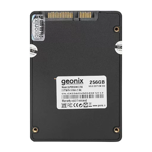 Geonix 256GB Supersonic SSD Gold Edition